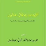Tableeghi Jamaat Chand Haqaiq Wa Ghalat Fehmiyan by Shaykh Muhammad Manzoor Nomani Download PDF
