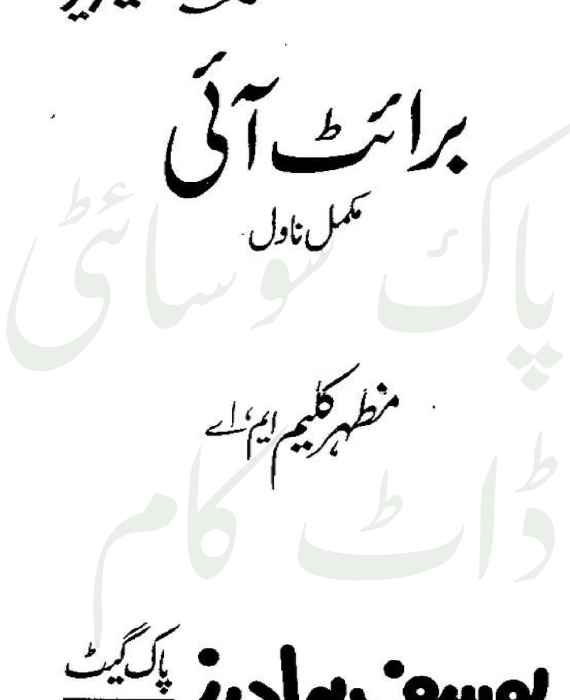 Bright Eye Imran Series by Mazhar Kaleem M.A PDF